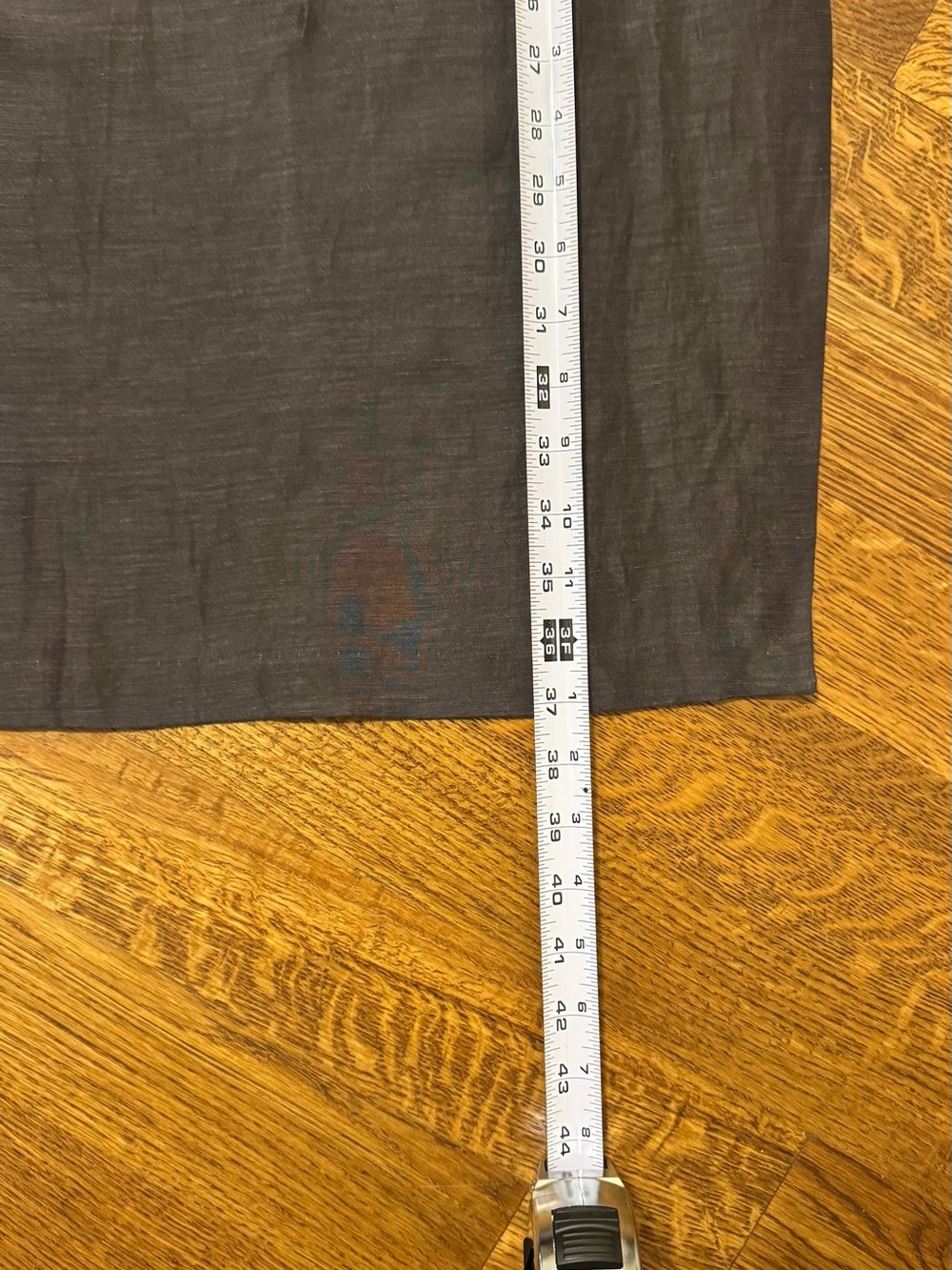 Eileen Fisher Linen & Silk Gray Maxi Skirt. Size Large. NWOT - Picture 5 of 7